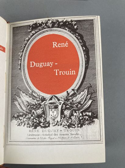 null Un lot de livres comprenant :

- Guyard de Berville, Histoire de Bertrand Dugesclin,...