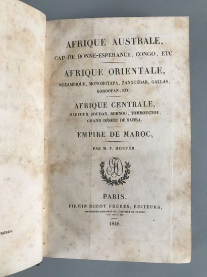null Un lot de livres comprenant : 

- BAJOT et POIRRÉ, Annales Maritimes et Coloniales,...