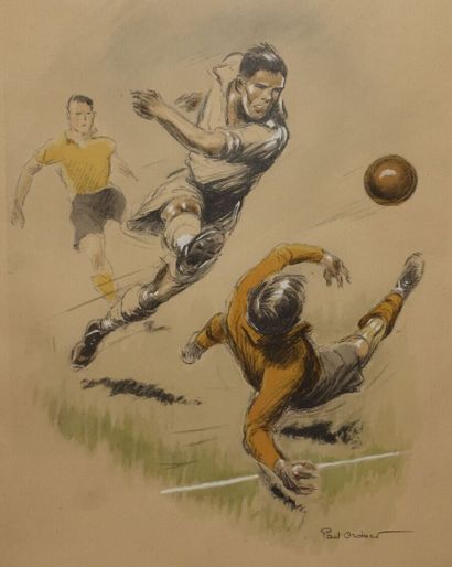 null Paul ORDNER (1901-1969)

Pendant le match & Sur le terrain

Deux dessins (dont...