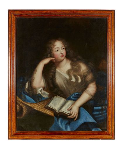  École française, dans le goût du XVIIe siècle 
Portrait présumé de Louise de La...