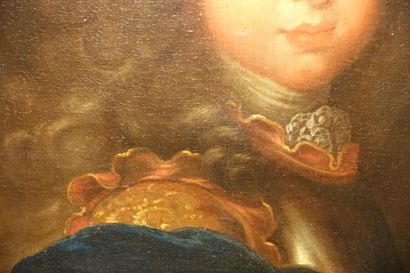  École française du XVIIIe siècle 
Portrait dit du Duc de Lorraine 
Toile (agrandie...