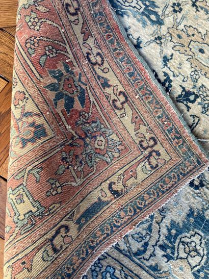 null Tebriz carpet (cotton warp and weft, wool pile), Northwest Persia, circa 1920.

This...