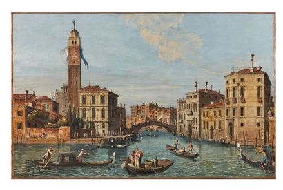 null Dans le goût de CANALETTO

Vues de Venise

Paire de toiles

(Restaurations anciennes.)

Haut....