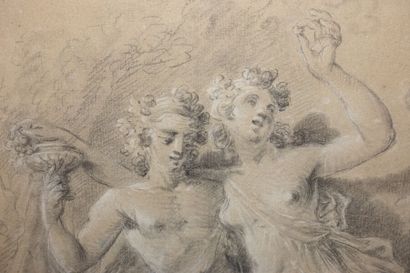 null École française du XVIIIe siècle

Deux études d'après des sculptures

Crayon...