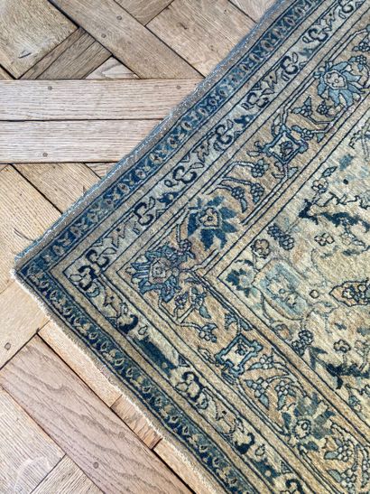 null Tebriz carpet (cotton warp and weft, wool pile), Northwest Persia, circa 1920.

This...