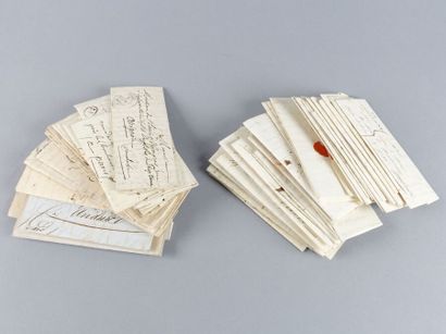 XIXe siècle

Ensemble de lettres adressées...