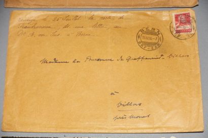 null FAMILLE DE DIESBACH / GRAFFENRIED-VILLARS

Lot de lettres (environ 500) adressées...