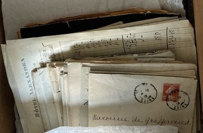 null FAMILLE DE DIESBACH / GRAFFENRIED-VILLARS

Lot de lettres (environ 500) adressées...