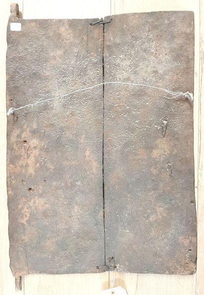 null Petite porte en bois sculpté

Haut. : 63 cm ; Larg. : 39 cm