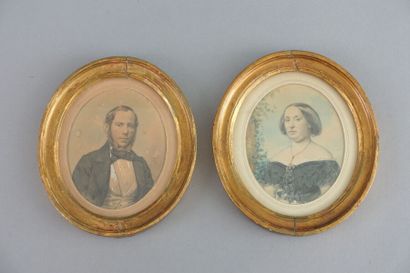 null Johann Böss (1822-1861)

Portraits de M. Joseph ADAMS et de Mme née Marie-Jeanne...