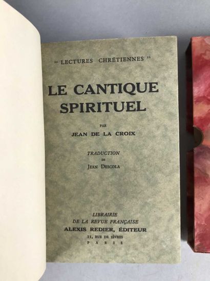 null Lot de livres comprenant : 

- Abbé Prévost, Histoire de Manon Lescaut, Paris...