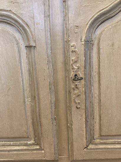 null Buffet à deux portes en bois mouluré, sculpté et peint

En partie du XVIIIe...