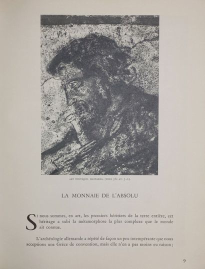 null MALRAUX André. 

Psychology of art. 

Paris, Albert. Skira, 1949-1950; 3 vols....
