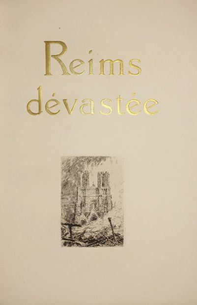 null Paul ADAM (1862-1920)

Reims dévastée

Eaux-fortes et lettrine de Charles JOUAS

Tirage...