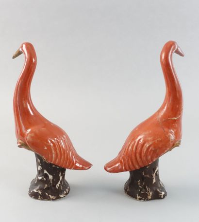 null CHINE

Paire d'oiseaux

(Restaurations.)

Haut. : 27 cm