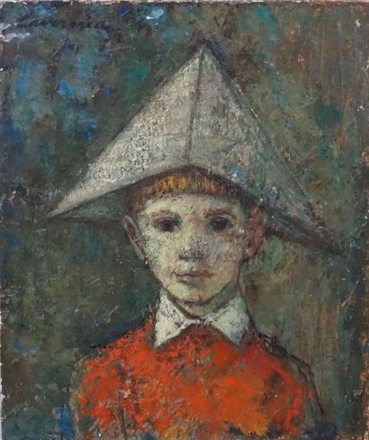 null Angelina LAVERNIA (born in 1925)

The paper hat

Oil on canvas, signed upper...