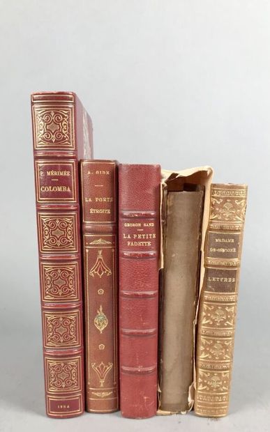 Lot of books including : 
- P. Mérimée, Colomba,...
