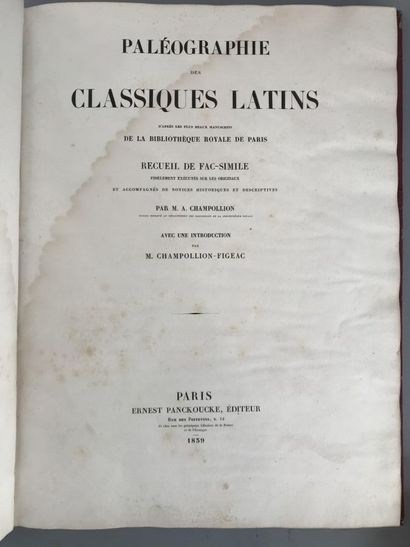 null Bibliothèque latine-française ou traductions nouvelles des auteurs latins, Paris,...