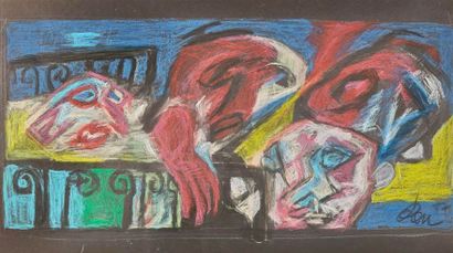 null Henri REN (born in 1930)

Bed of fools

Pastel, signed Ren lower right and dated...