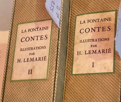 null LA FONTAINE Jean de. 

Tales. Paris, 

P. Cotinaud, (1960); 2 strong vol. pet....