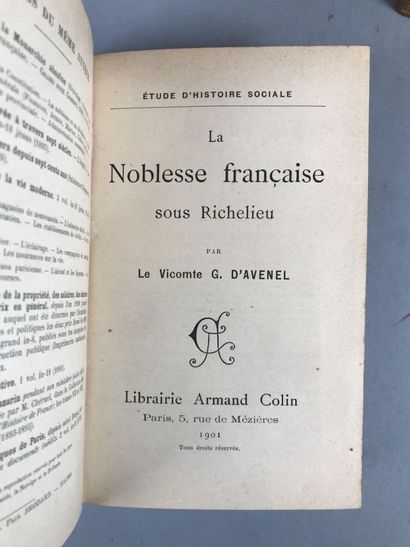 null Lot de livres comprenant : 

- C.-F. VOLNEY, Voyage en Syrie et en Égypte pendant...