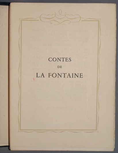 null Contes de la Fontaine

Eaux-fortes originales de Gaston Barret

Édition Arc...