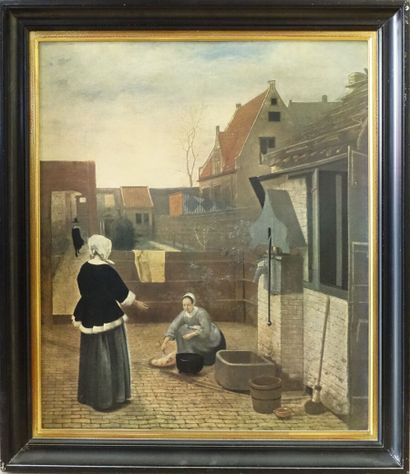 null Copy of Pieter de HOOCH

Woman cleaning fish

(Modern reproduction on canvas...