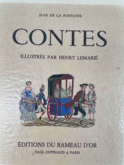 null LA FONTAINE Jean de. 

Contes. Paris, 

P. Cotinaud, (1960) ; 2 forts vol. pet....