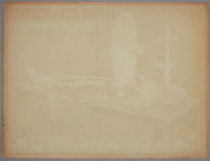 null La femme sciée en morceaux - Cirque Palmarium

Déchirures, plis 

29 x 38 cm	



Provenance...