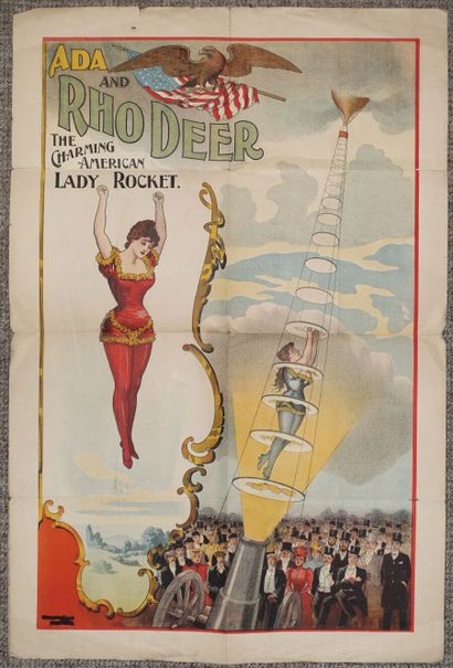 null Ada et Rhodeer - femme canon The Charming American Lady Rocket

Plis

77 x 50...