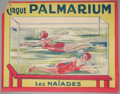 null Cirque Palmarium Les Naïades

Plis, déchirures 

30 x 39 cm 



Provenance :...