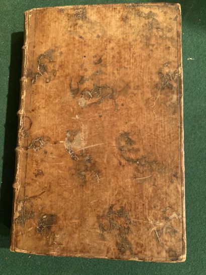 null JUVENAL. Satires. Traduites par Dusaulx, Paris, Lambert, 1770, 1 vol. in-8....