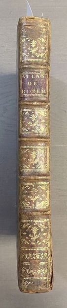 null ATLAS. Didier ROBERT DE VAUGONDY. Nouvel atlas portatif Paris, Fortin, 1778...
