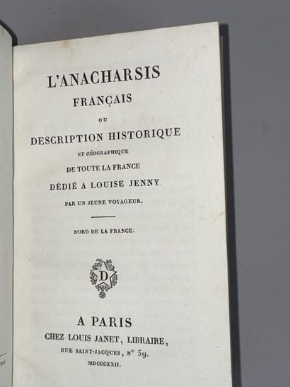 null ATLAS. [Charles MALO]. L'Anacharsis français ou Description historique et géographique...