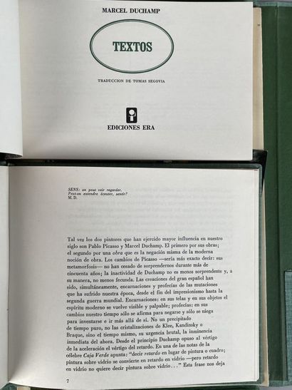 null PAZ Octavio. Marcel Duchamp o el castillo de la pureza. Mexico, Era, 1968 ;...