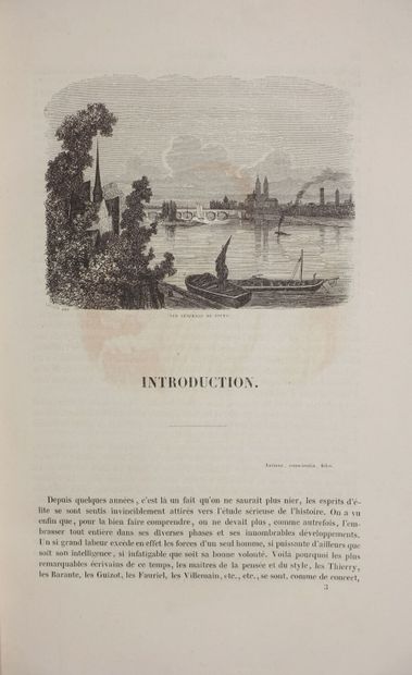 null BELLANGER Stanislas. La Touraine ancienne et moderne. Paris, Mercier, 1845 ;...
