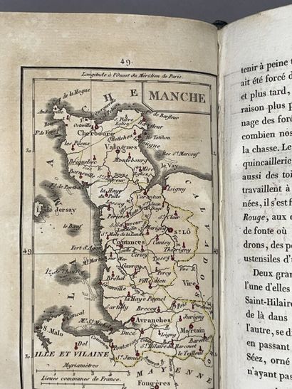 null ATLAS. [Charles MALO]. L'Anacharsis français ou Description historique et géographique...