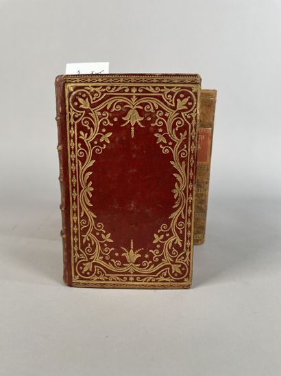 null ROYAL ALMANAC. Année bissextile 1788. Paris, Debure, 1788; large volume in-8,...