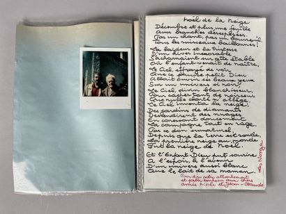 null NORGE Georges Mogin dit. Bruxelles, 1898 - Mougins, 1990. Lettres, poèmes et...