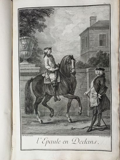 null LA GUÉRINIÈRE François Robichon de. École de cavalerie, contenant la connoissance,...