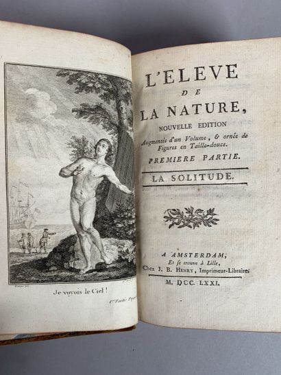 null [BEAURIEU Gaspard-Guillaume Guillard de] L'Élève de la Nature. La Solitude....