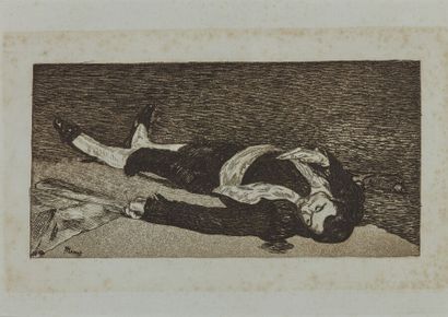 Édouard MANET (1832-1883)
Le Torero mort....