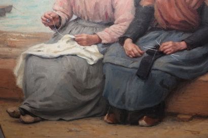 null Eugène FEYEN (1815-1908)
Le sommeil
Huile sur papier marouflée sur panneau,...