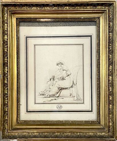 null Dominique-Vivant DENON (1747-1825)

L'Amour enchaîné

Plume et encre brune sur...