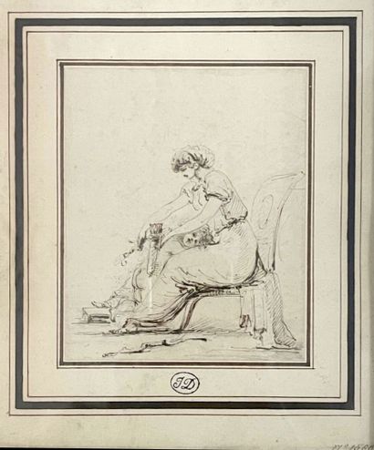 null Dominique-Vivant DENON (1747-1825)

L'Amour enchaîné

Plume et encre brune sur...