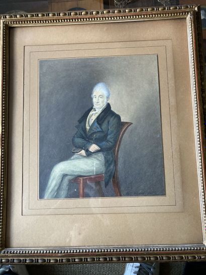 null Élise WISARD (Swiss School 1770-1863)

Portrait of Louis-Ernest Prondre, Marquis...