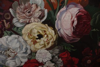null Dans le goût de l'école du Nord du XVIIe siècle

Bouquet de fleurs dans un vase

Cuivre,...