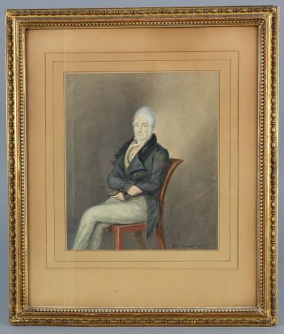 Élise WISARD (École suisse 1770-1863)

Portrait...