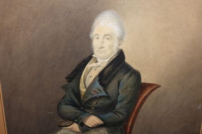 null Élise WISARD (École suisse 1770-1863)

Portrait de Louis-Ernest Prondre, marquis...