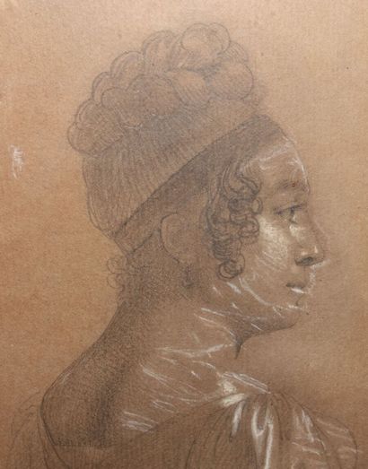 null Alexandre-Jean DUBOIS DRAHONET (Paris 1791-Versailles 1834)

Femme de profil

Fusain,...